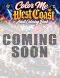 Color Me West Coast Adult Coloring Book #6