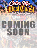 Color Me West Coast Adult Coloring Book #5